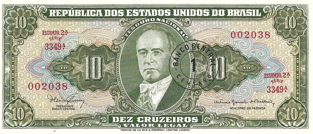 0,01 Cruzeiro 1942