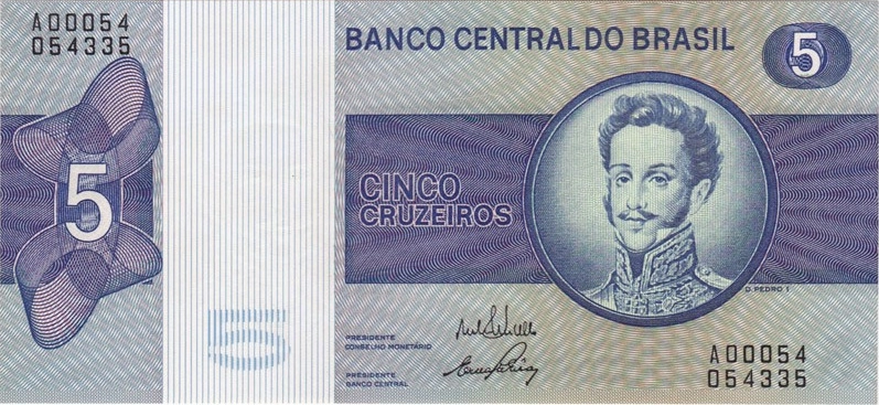 5 Cruzeiros 1970